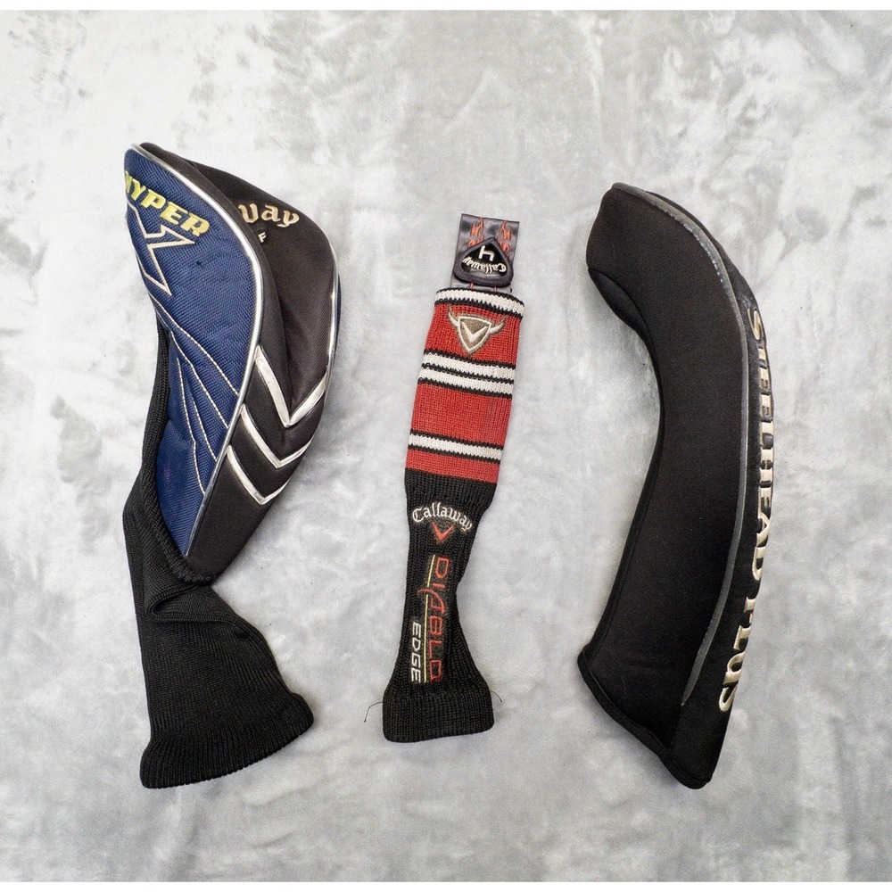 Callaway‎ Golf Club Head Covers Assorted Big Bertha Hyper x Diablo Edge